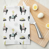 愛についてタコしよう キッチンタオル (四つ折り)