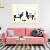 愛についてタコしよう キャンバスプリント (インサイチュ (リビング))