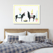 愛についてタコしよう キャンバスプリント (インサイチュ (寝室))