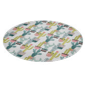 愛についてタコしよう |サボテンのパターン カッティングボード (角)