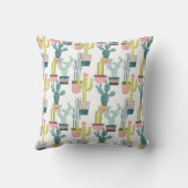 愛についてタコしよう |サボテンのパターン クッション (裏面)