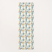 愛についてタコしよう |サボテンのパターン ヨガマット (正面)