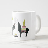 愛についてタコしよう ジャンボコーヒーマグカップ (正面右)