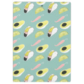 愛についてタコしよう |タコ要素パターン クリップボード (裏面)