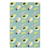 愛についてタコしよう |タコ要素パターン ミニクリップボード (裏面)