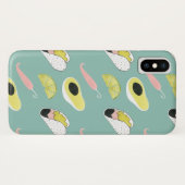 愛についてタコしよう |タコ要素パターン Case-Mate iPhoneケース (裏面(横))