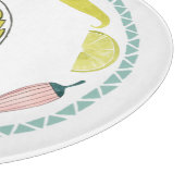 愛についてタコしよう |タコ要素円 カッティングボード (角)