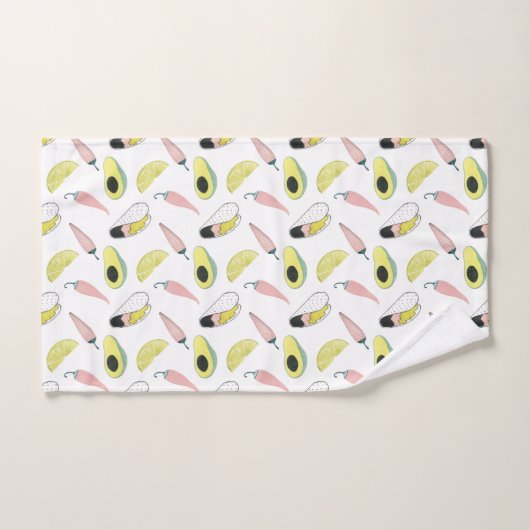 愛についてタコしよう |タコ要素円 バスタオルセット (ハンドタオル)