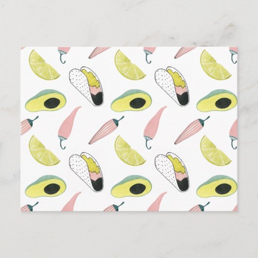 愛についてタコしよう |タコ要素円 ポストカード (正面)