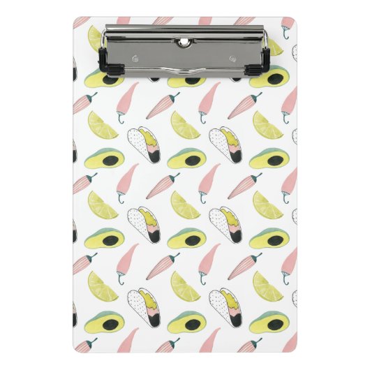 愛についてタコしよう |タコ要素円 ミニクリップボード (正面)