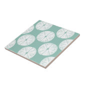 愛についてタコしよう |ティール(緑がかった色)ライムパターン タイル (側面)