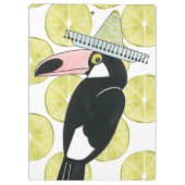 愛についてタコしよう |トゥーカンソンブレロ クリップボード (裏面)