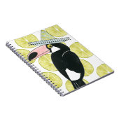 愛についてタコしよう |トゥーカンソンブレロ ノートブック (右側)