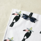 愛についてタコしよう |トゥーカンソンブレロ ビーチタオル (インサイチュ)