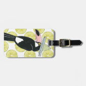 愛についてタコしよう |トゥーカンソンブレロ ラゲッジタグ (正面横)