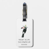 愛についてタコしよう |トゥーカンソンブレロ ラゲッジタグ (裏面縦)