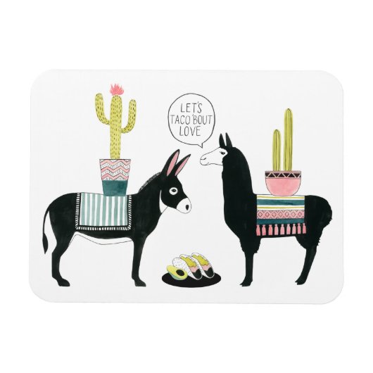 愛についてタコしよう マグネット (横)