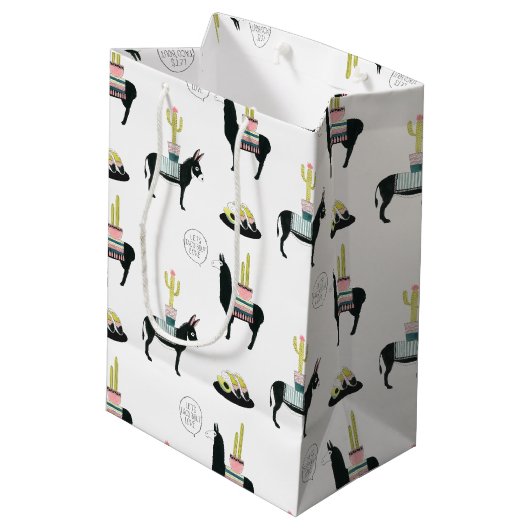 愛についてタコしよう ミディアムペーパーバッグ (裏面アングル)