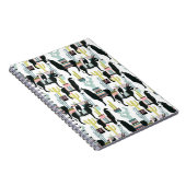 愛についてタコしよう |ラマとロバのパターン ノートブック (右側)