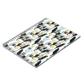 愛についてタコしよう |ラマとロバのパターン ノートブック (左側)