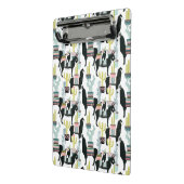 愛についてタコしよう |ラマとロバのパターン ミニクリップボード (アングル2)