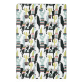 愛についてタコしよう |ラマとロバのパターン ミニクリップボード (裏面)