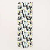 愛についてタコしよう |ラマとロバのパターン ヨガマット (裏面)