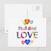 愛について ポストカード (正面/裏面)