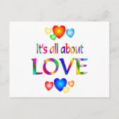 愛について ポストカード (正面)