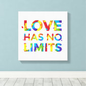 愛には制限がない キャンバスプリント (インサイチュ (ウッドフロア))