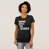 愛には性無し Tシャツ (正面フル)