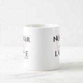 愛には恐れなし コーヒーマグカップ (中央)