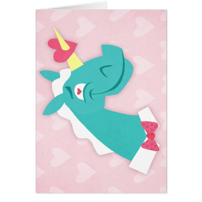 愛によって打たれるユニコーン (正面)