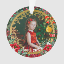 愛によるメリークリスマスと新年のあけましておめでとうございます オーナメント