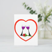 愛に乾杯 ポストカード (スタンド正面)