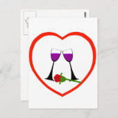 愛に乾杯 ポストカード (正面/裏面)