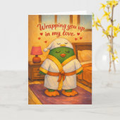 愛に包まれて カード (黄色い花)