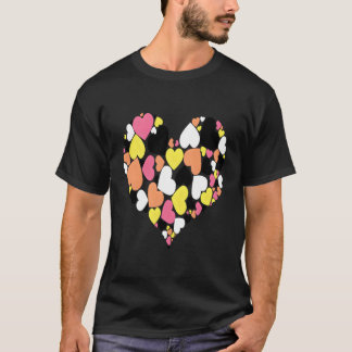 愛に対する性交渉ハート誇りを持ったのハート Tシャツ