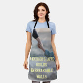 「愛に導かれる」 エプロン (着用した状態)