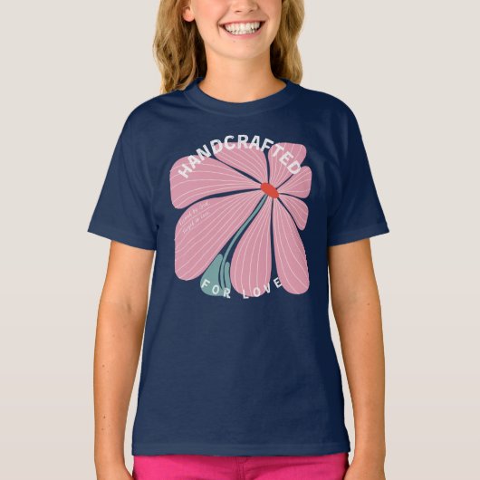 愛に手作りされた青春の娘たち Tシャツ (正面)