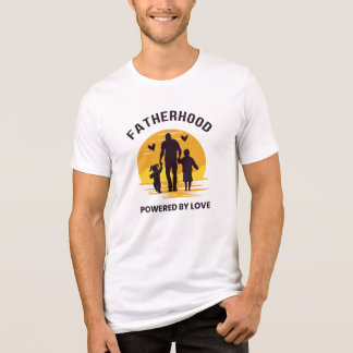 愛に支えられた父親業のTシャツ トライブレンドTシャツ