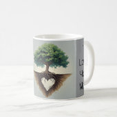 愛に根ざして コーヒーマグカップ (正面右)
