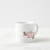愛に根ざし、喜びに育ちて―植物のクリスマス エスプレッソカップ (正面右)