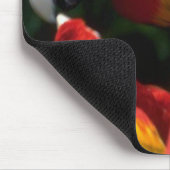 愛に満ちたインコのマウスパッド マウスパッド (コーナー)