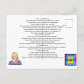 愛に満ちたハートのポストカード ラブリティード ポストカード (裏面)