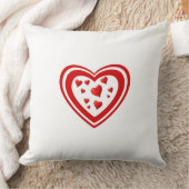 愛に満ちたハート クッション (ブランケット)