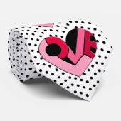 愛に満ちたハート ネクタイ (ロール)