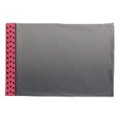 愛に満ちたハート- パーソナライズされた 枕カバー (裏面-左)