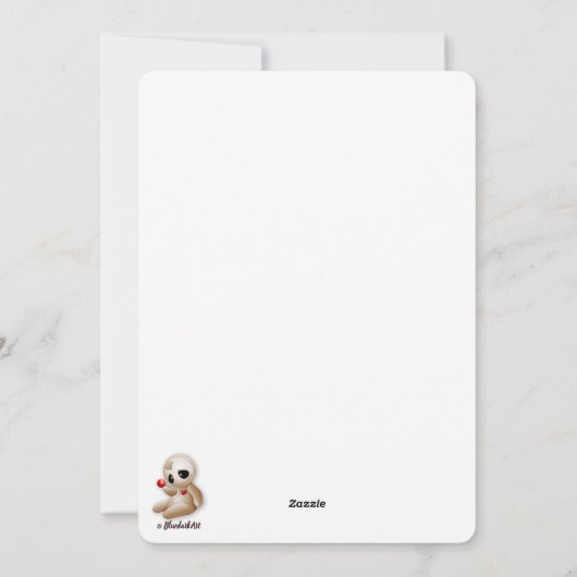 愛に満ちた呪人形の漫画 シーズンカード (裏面)