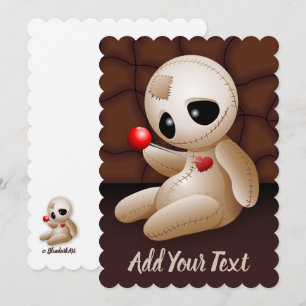 愛に満ちた呪人形の漫画 招待状